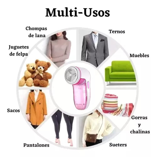 Lint Remover: Elimina pelusas y pelos en segundos 👚