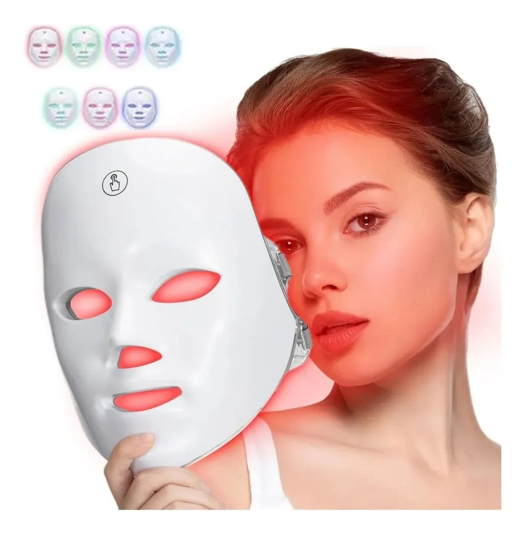 DERMAGLOW™ - Máscara LED Facial Inalámbrica