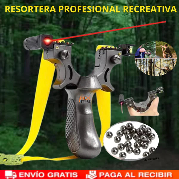 RESORTERA DE PRECISIÓN CON LÁSER 🔵✅