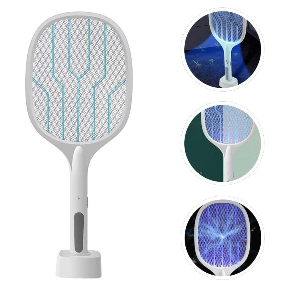 Raqueta Electro Zap — Compacta, Segura y Recargable
