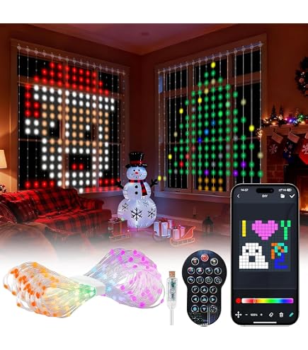 SMARTGLOW™ – Cortina LED Inteligente
