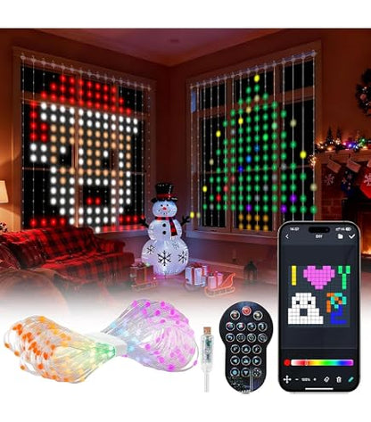 SMARTGLOW™ – Cortina LED Inteligente