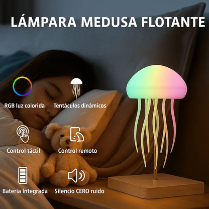 Lámpara Medusa – Multicolor con Movimiento Realista