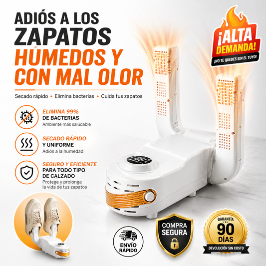 DryStep™ - Secador de Calzado Antibacterial