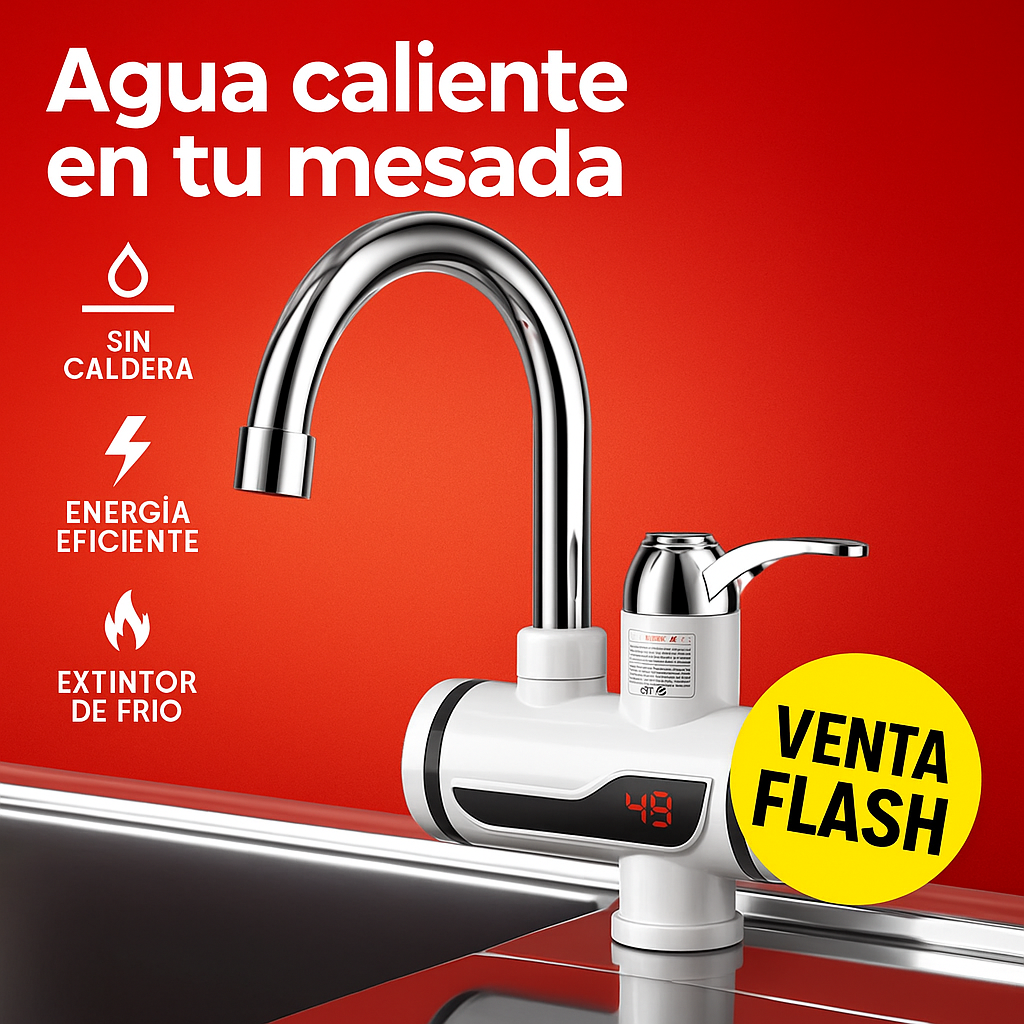 HydroHeat - Grifo Calentador de Agua