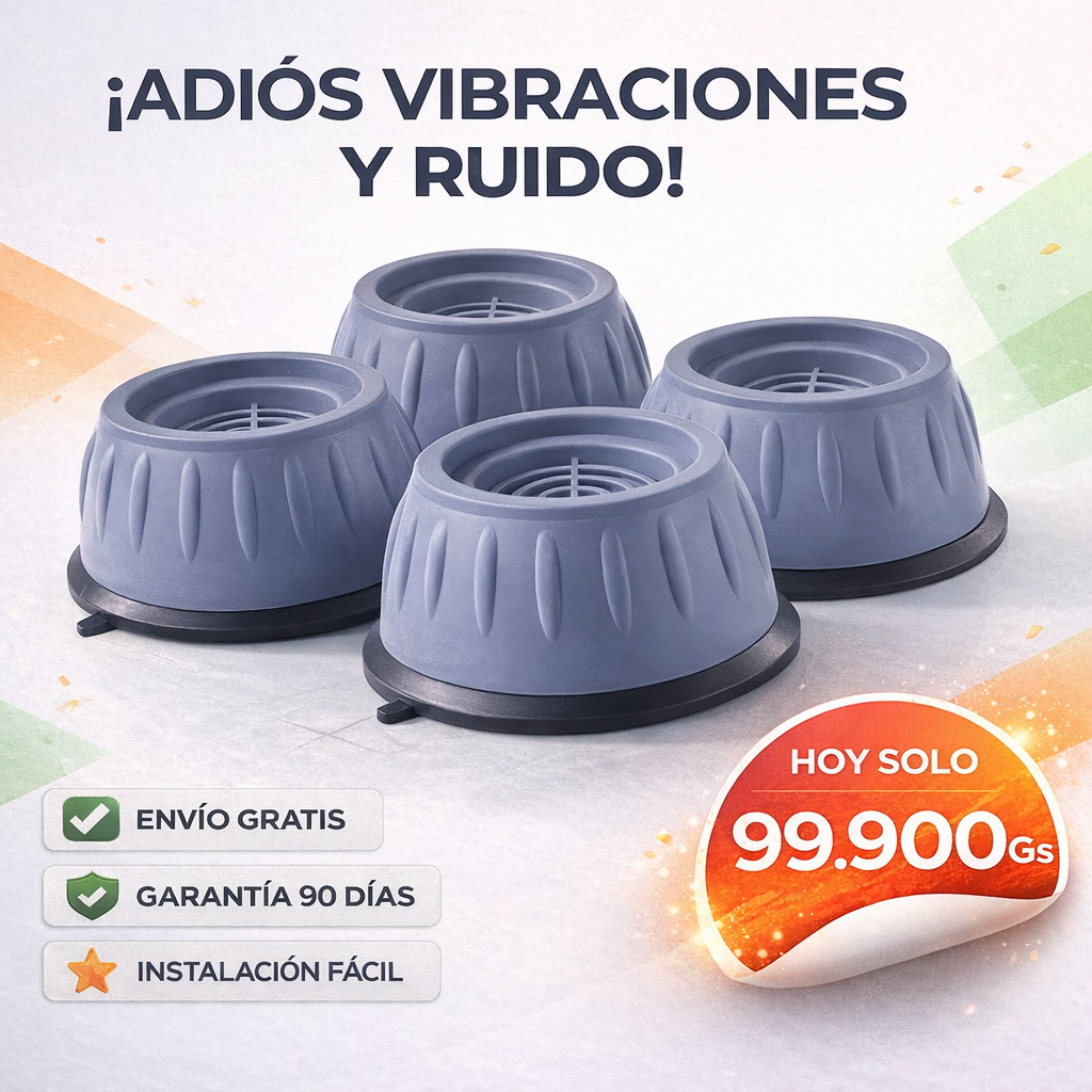 Kit de 4 Patitas Antideslizantes- (ÚLTIMAS UNIDADES)