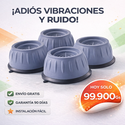 Kit de 4 Patitas Antideslizantes- (ÚLTIMAS UNIDADES)