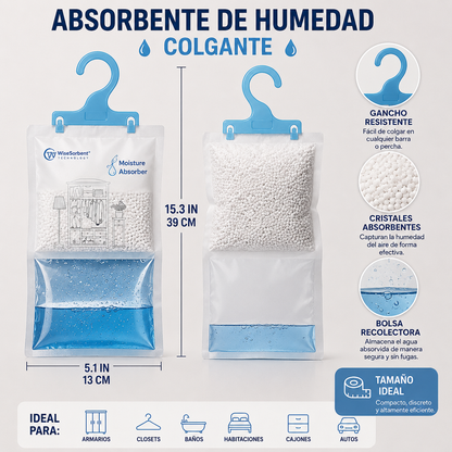 HydroShield™ - Absorbente Inteligente de Humedad