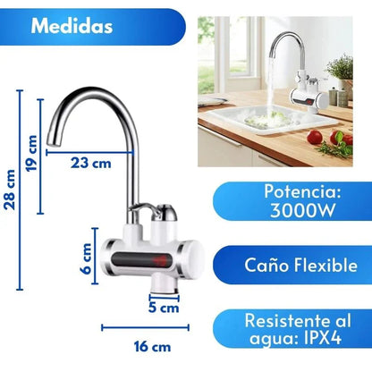 HydroHeat - Grifo Calentador de Agua