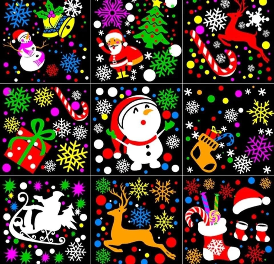 Naviluz™ – Proyector LED Navideño con 12 Diseños Mágicos