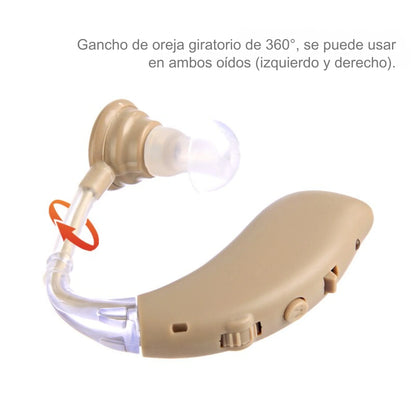 CLEARTONE®-Mini Audífono Amplificador – Escucha con Claridad Donde Quieras