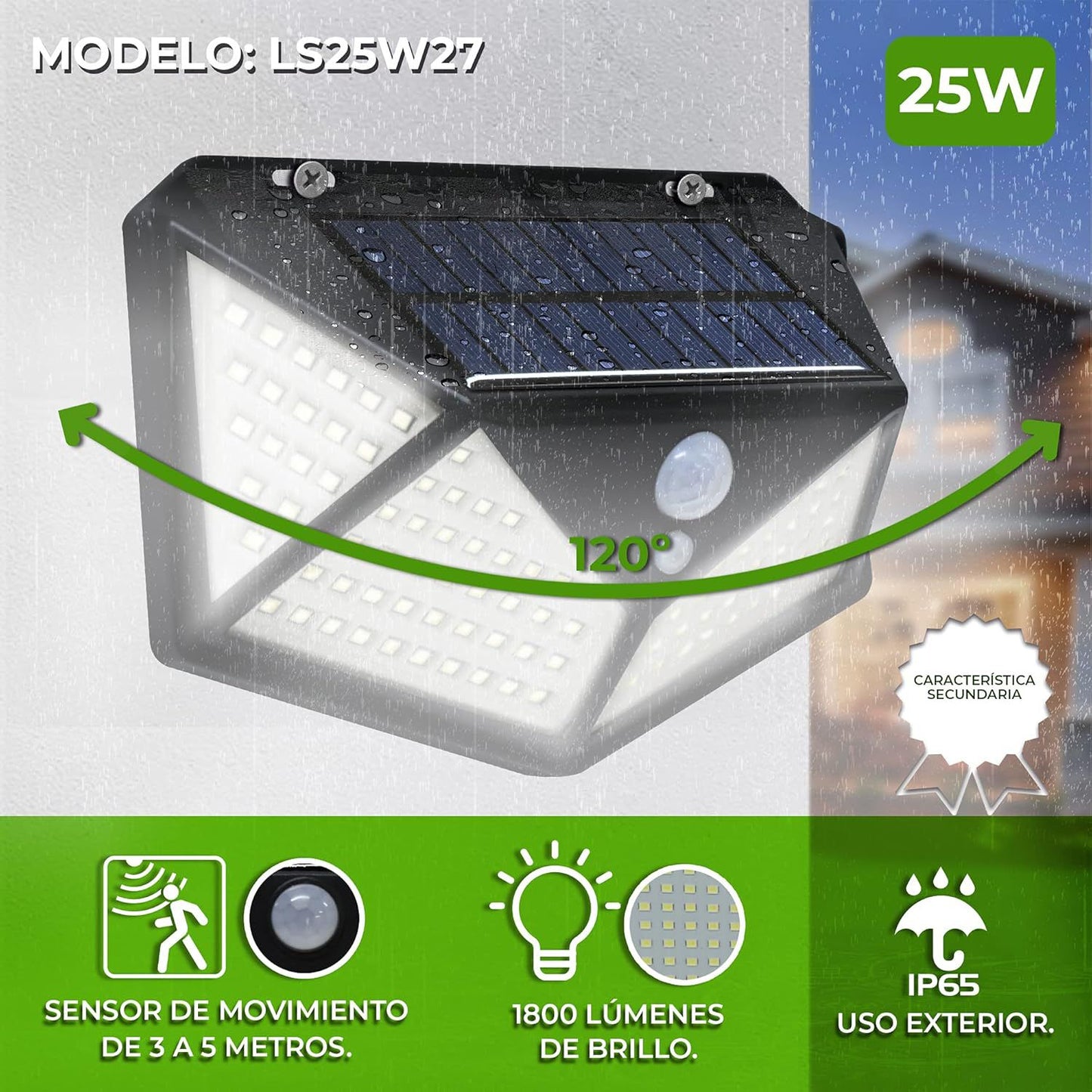 LED Solar Motion Light