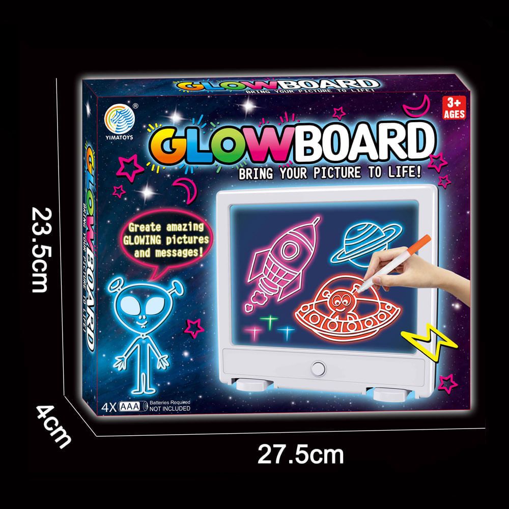 GLOWBOARD - Tablero Mágico Para Niños
