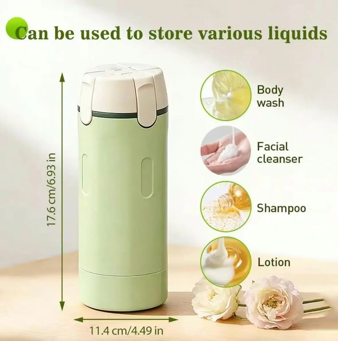 Veloura™ Dispensador 4 en 1