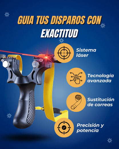 RESORTERA DE PRECISIÓN CON LÁSER 🔵✅