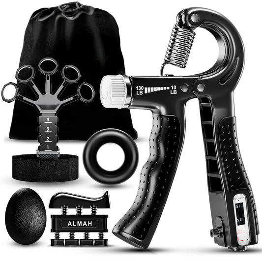 AnteGripMaster™ KIT EJERCITADOR DE ANTEBRAZOS 5 en 1.